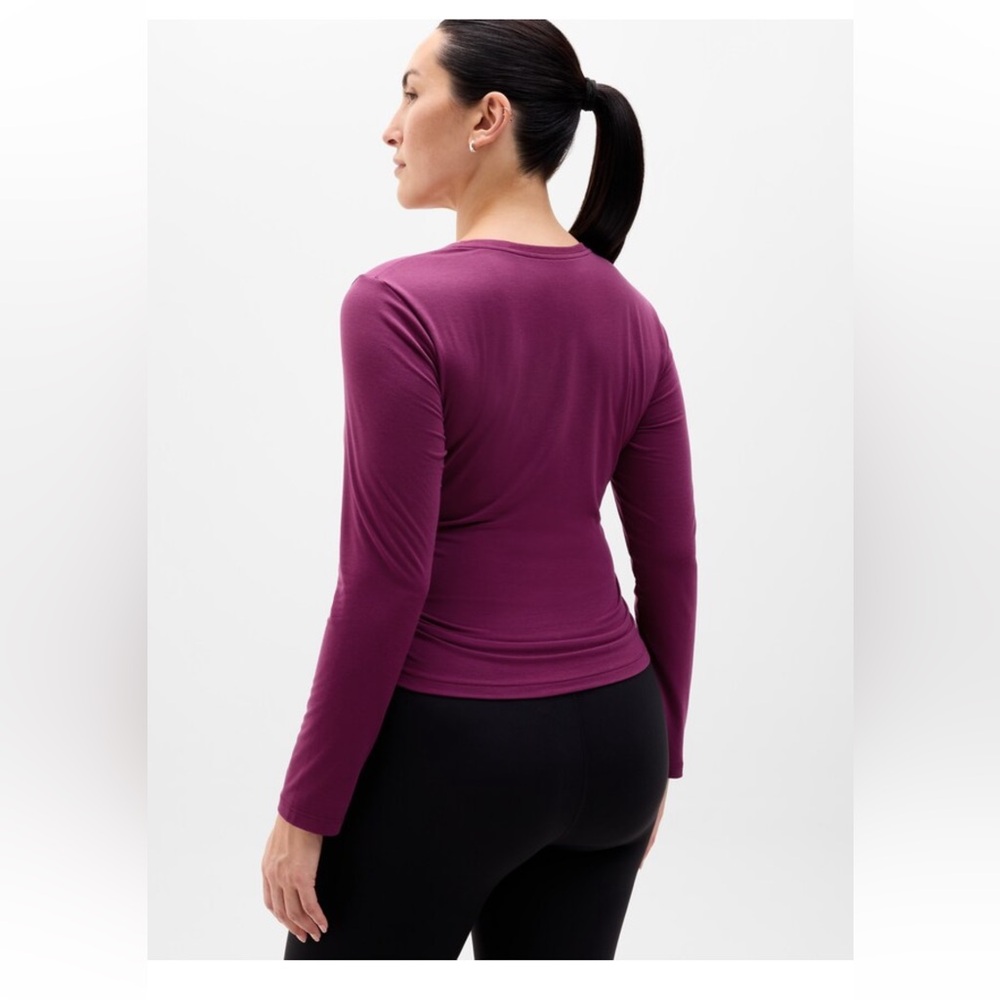 Athleta With Ease Cinch Top, Medium, EUC - Picture 2 of 5